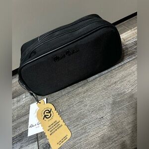 NWT Robert Graham Hydrus Max Black & Red Dopp Kit/Toiletry Travel Bag